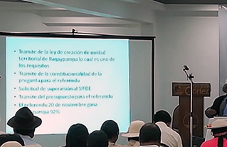 Las Autonomías Indígena Originario Campesinas definen acciones para consolidar los gobiernos indígenas