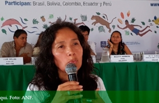 Dirigenta denuncia que en Bolivia está en curso un plan de extinción de los pueblos indígenas