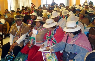 Autoridades originarias definen estrategias para la consolidación las autonomías originarias en el departamento de Oruro