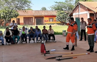 Comunidades indígenas chiquitanas de San Ignacio de Velasco se capacitaron en contención de incendios forestales