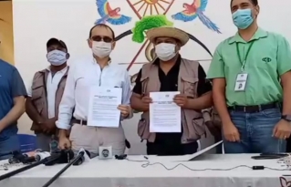 Organización Indígena Chiquitana OICH se pronuncia en contra del convenio firmado entre la CIDOB y la CAO