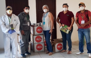 Trinidad y San Ignacio de Mojos reciben material de bioseguridad para enfrentar la crisis del covid-19