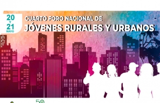 Jóvenes de distintas regiones del país compartirán y analizarán sus propuestas en el IV Foro Nacional de la juventud urbana rural