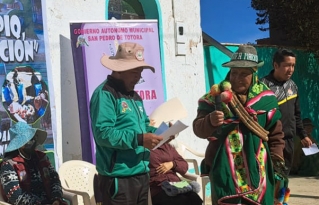 San Pedro de Totora moviliza a su población en defensa del medio ambiente