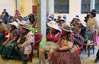 San Pedro de Totora impulsa la gobernanza ambiental desde el territorio en foro municipal