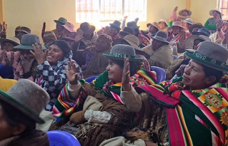 Mujeres de Totora construyen una agenda política para fortalecer su participación e incidencia en el municipio