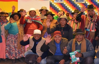 Comunidades de San Andrés de Machaca fortalecen su preparación frente a riesgos climáticos