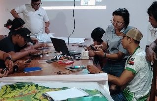 Monitores territoriales del TIMI fortalecen capacidades en sistemas de información geográfica para el monitoreo de su territorio